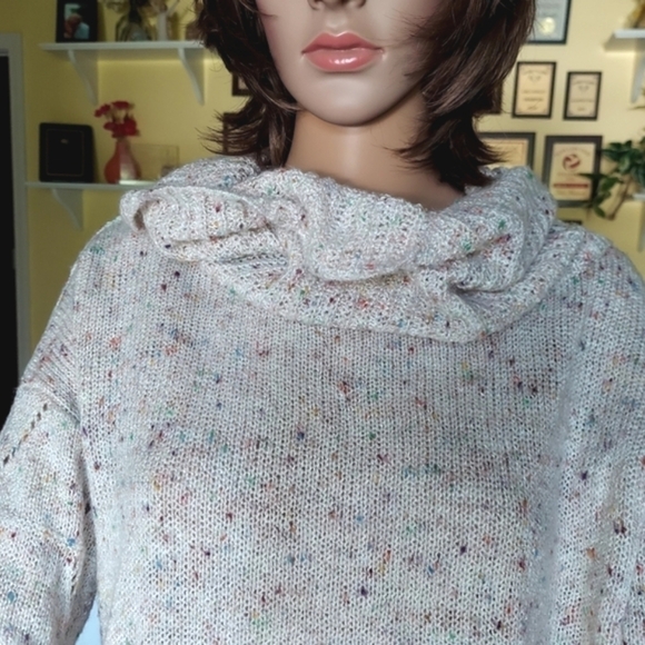 Jessica Simpson Cowl Neck Knit Sweater - Picture 4 of 14